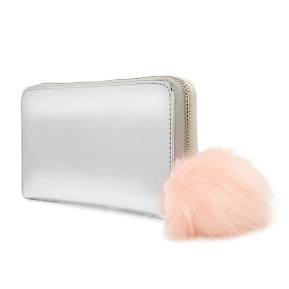 Pom Pom Metallic Wallet - Picture 2 of 3